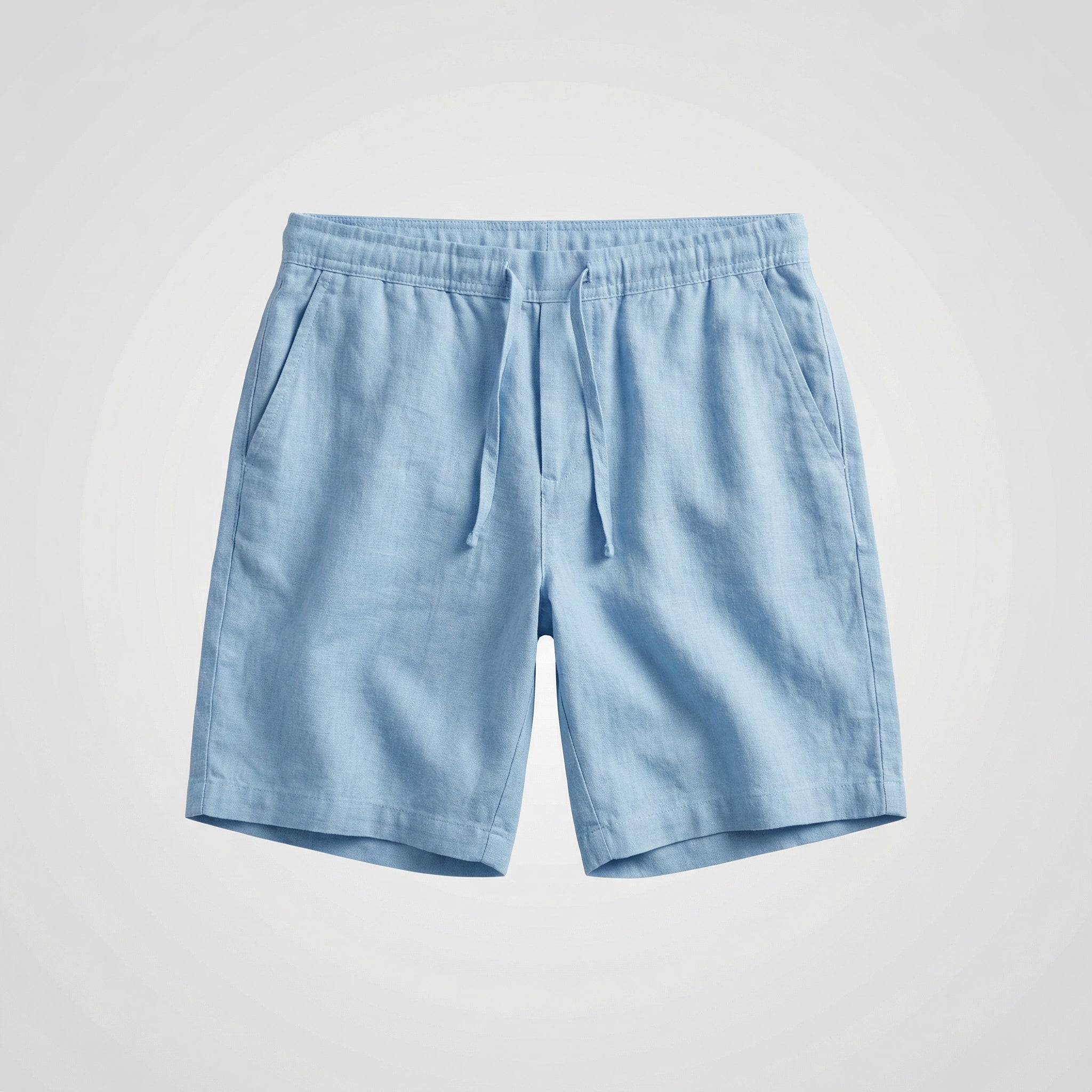 Linen Shorts Men Casual Summer