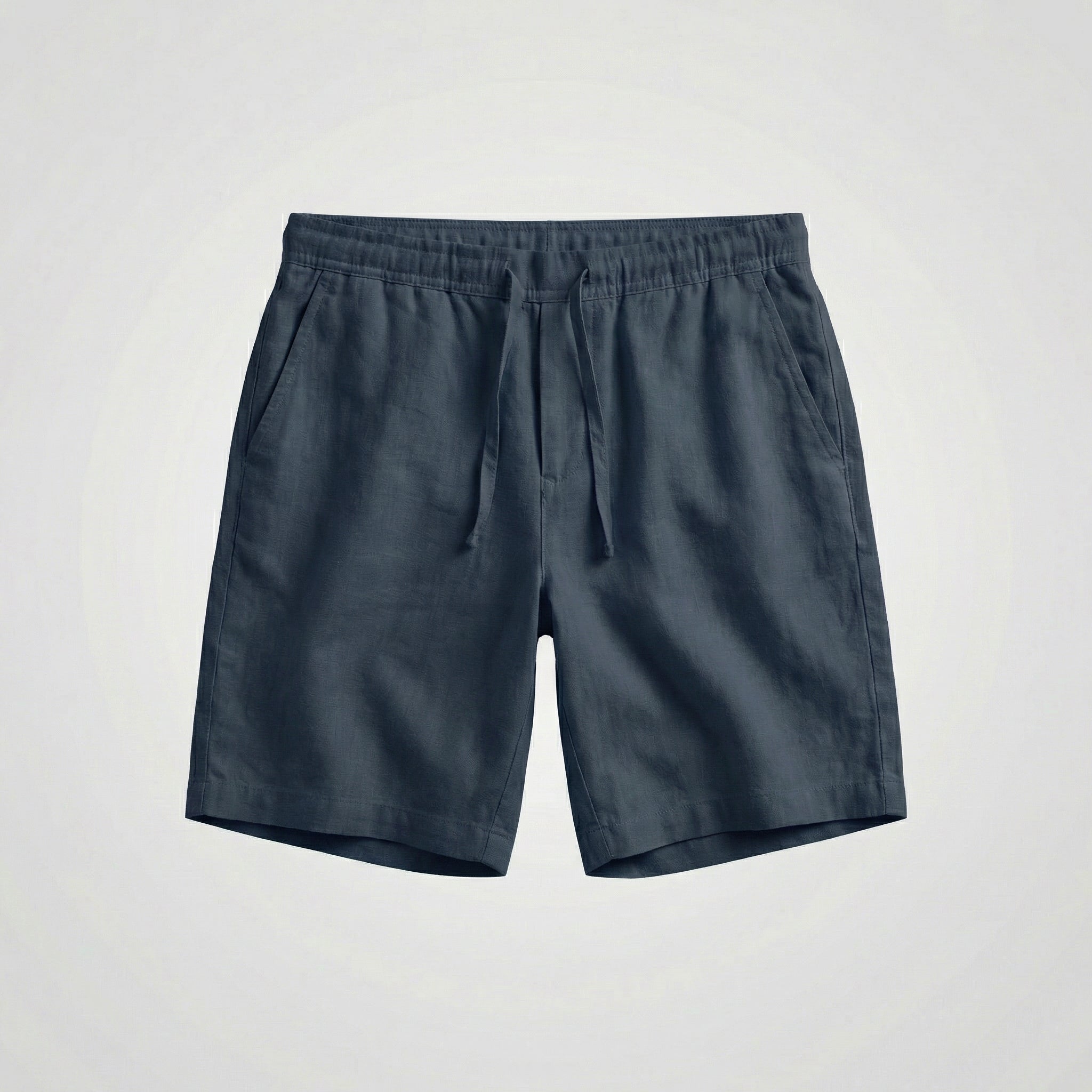 Linen Shorts Men Casual Summer
