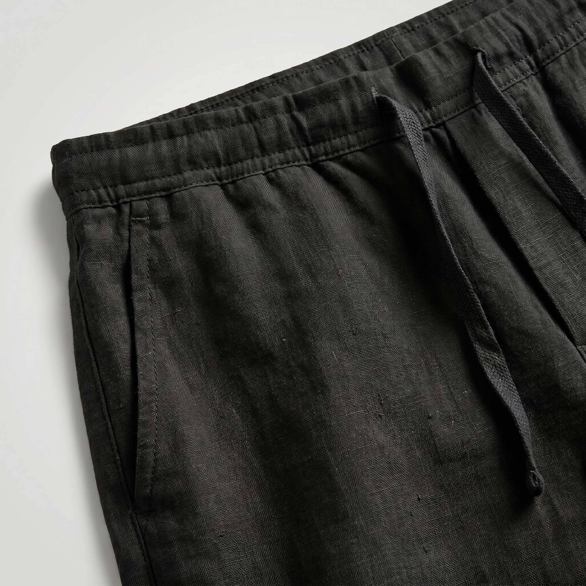 Linen Shorts Men Casual Summer