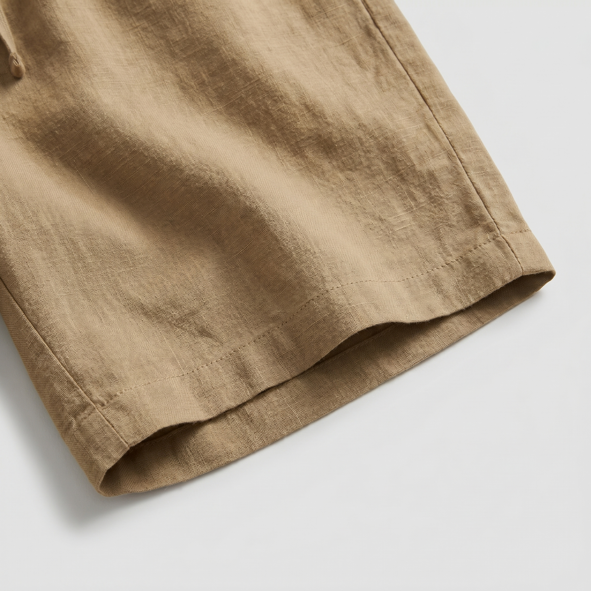 Linen Shorts Men Casual Summer