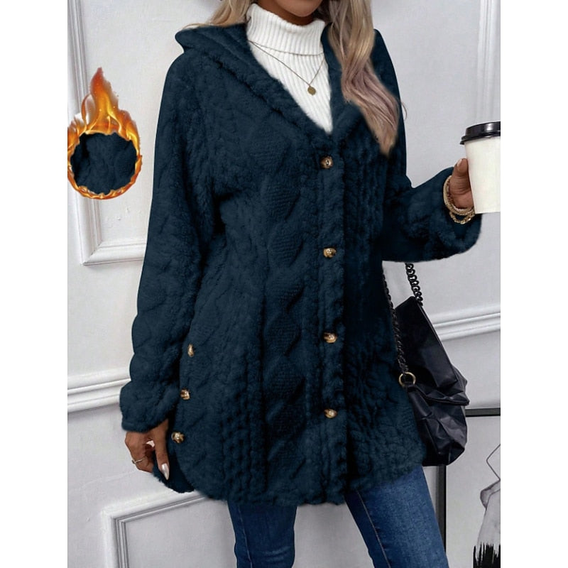 Cassia | Comfortable Hooded Jacket