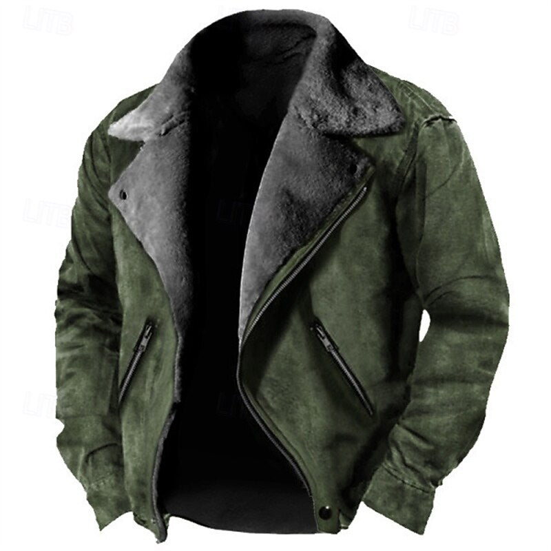 Edmund | Durable Winter Jacket with Fur Collar