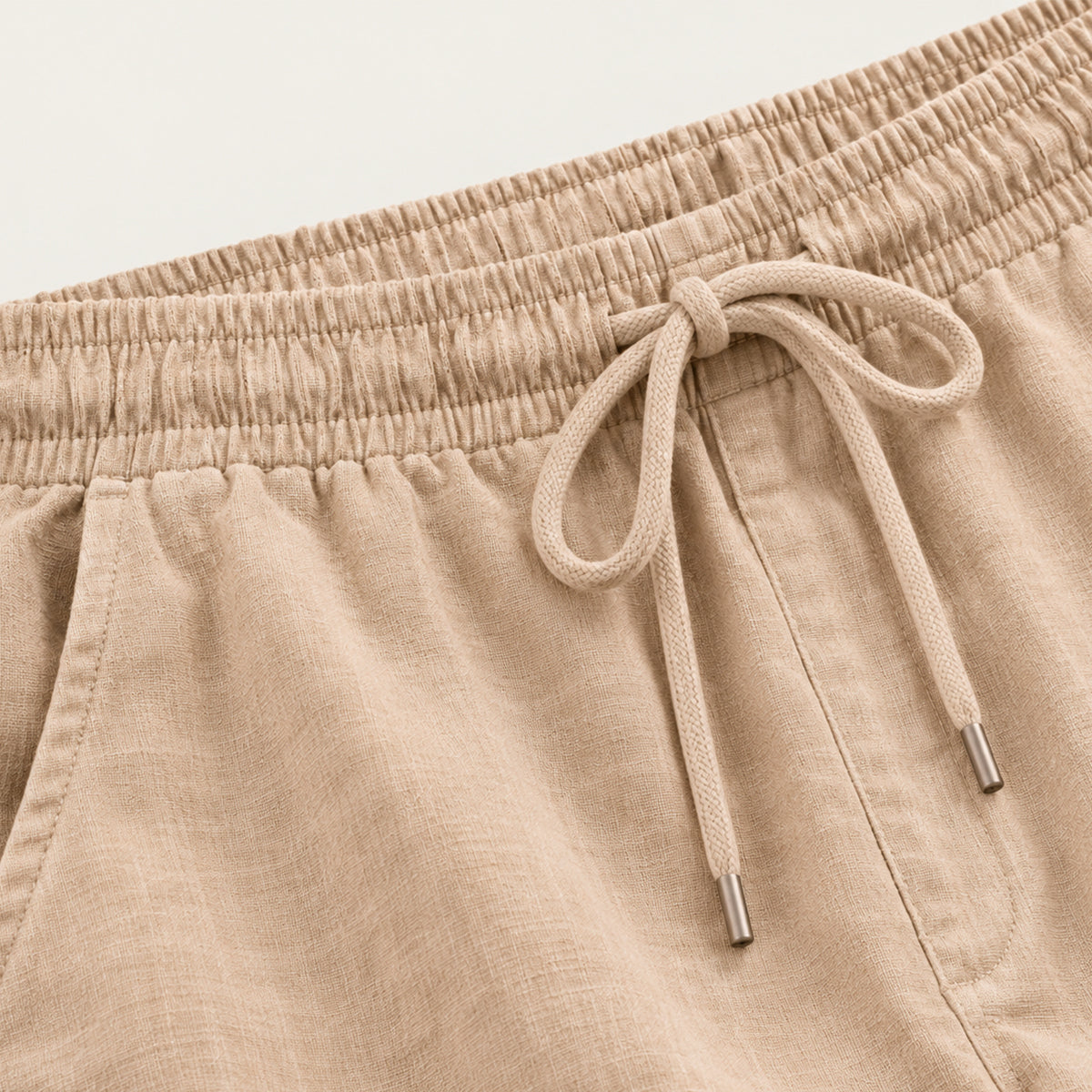 The Maple Ridge Men’s Cotton Linen Wide Leg Trousers