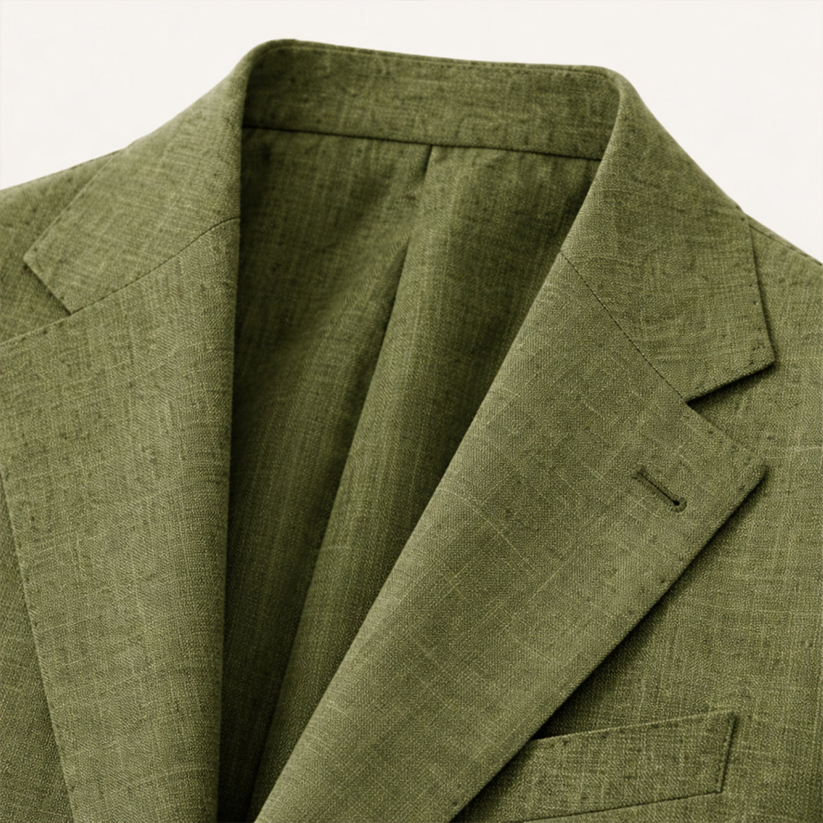 The Willowhill Men’s Timeless Linen Wedding Suit – 2 Piece Single Breasted Set