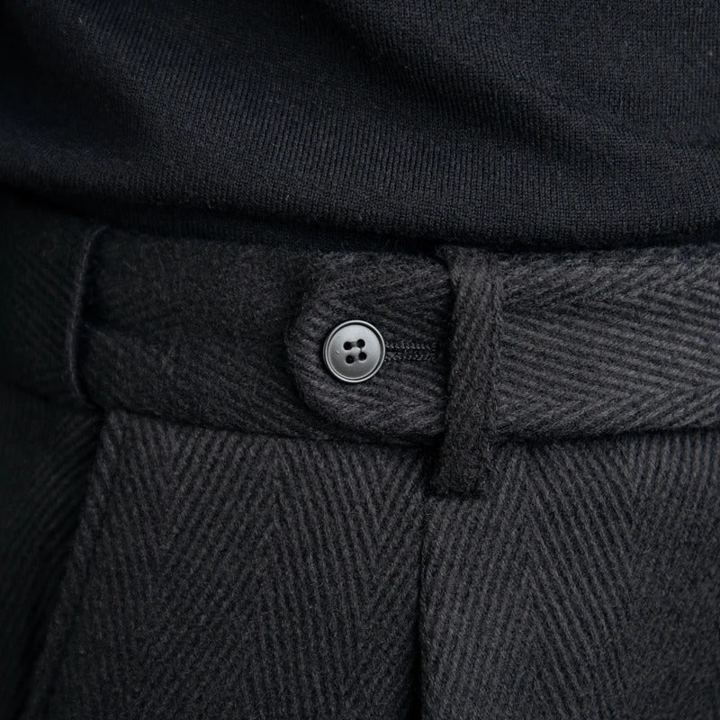 OLD MONEY Wool Trousers