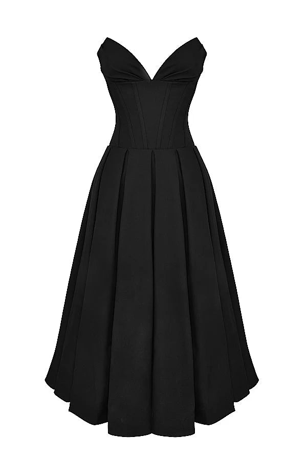 Maxi Jurk Dames Figuurvolgend Open Rug Zomer