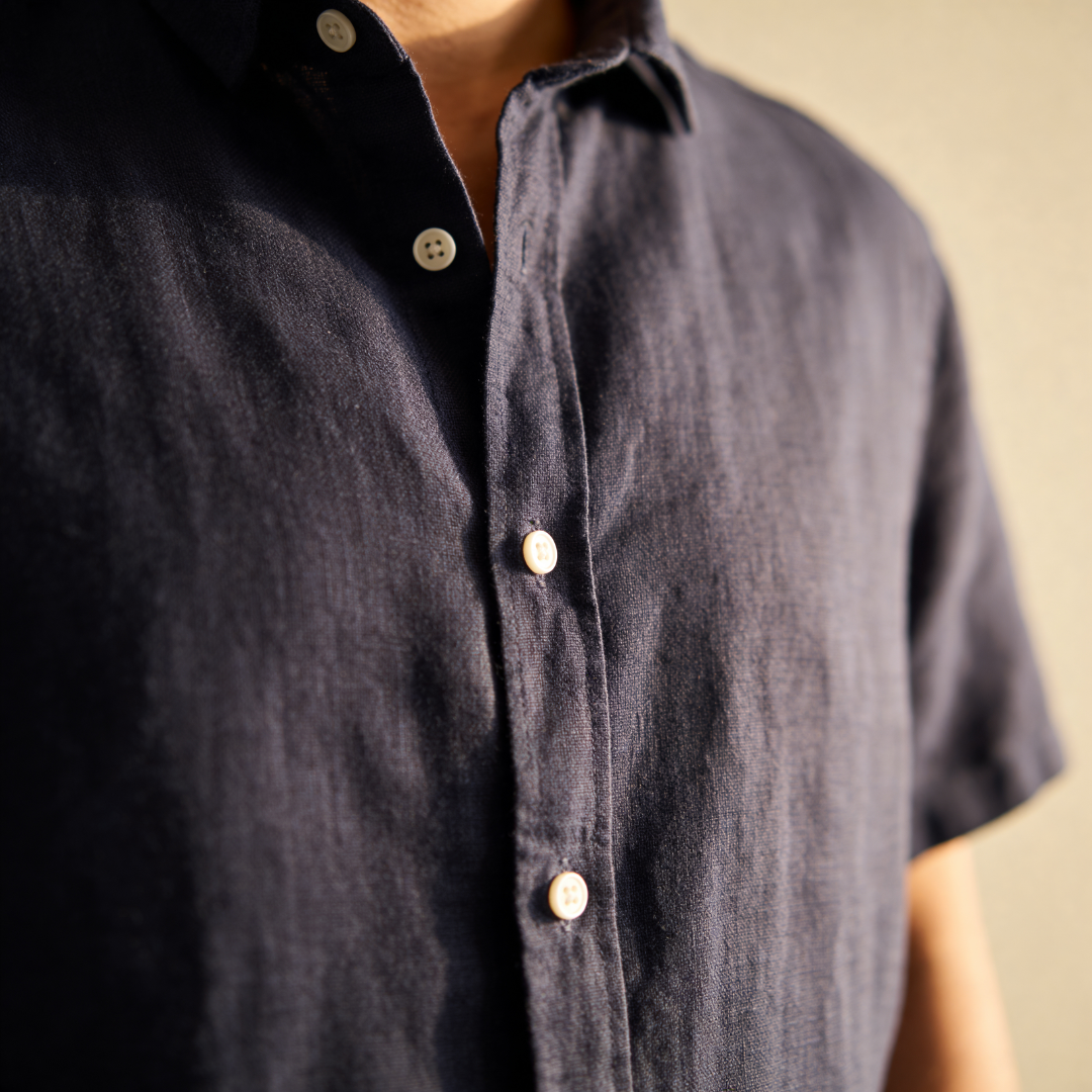 Men's Short Sleeve Summer Shirt Casual Lightweight