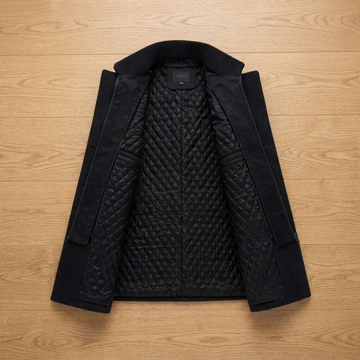 Jackson | Men's Insulated Winter Coat with Wool-Blend Button Front