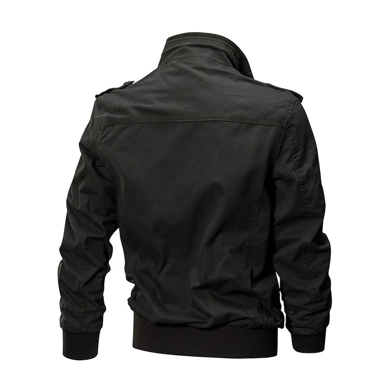 Franklin | Classic Military-Inspired Bomber Jacket