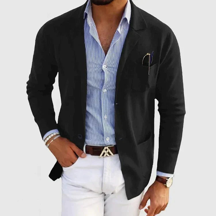 Michael | Men's Knit Casual Blazer