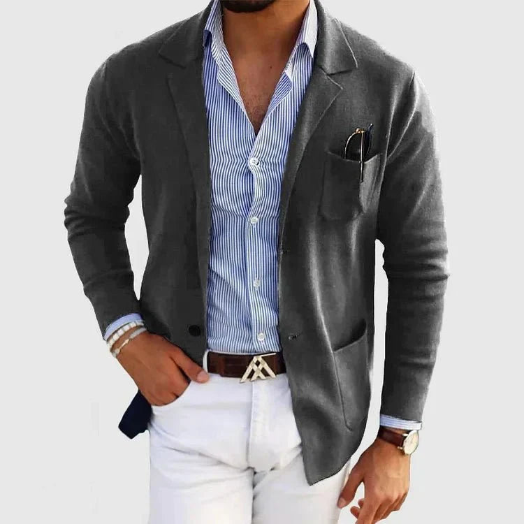 Michael | Men's Knit Casual Blazer
