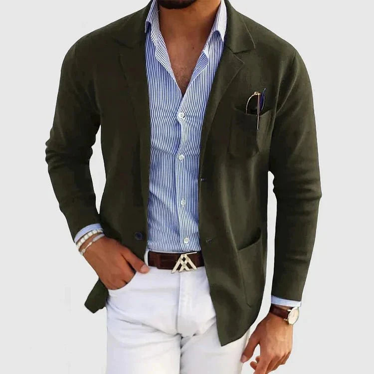 Michael | Men's Knit Casual Blazer