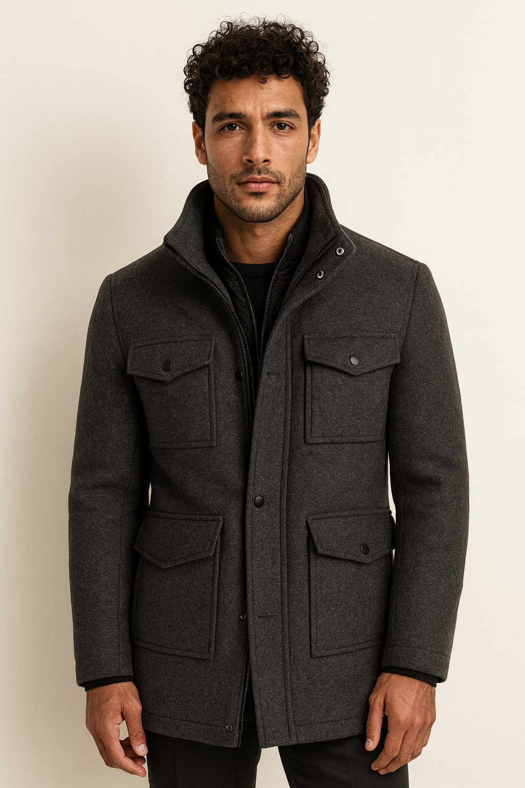 Levi Wool Overcoat