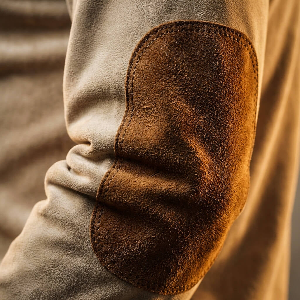 Nonchalant Long Sleeve with Lace Neck and Contrast Panels for Men