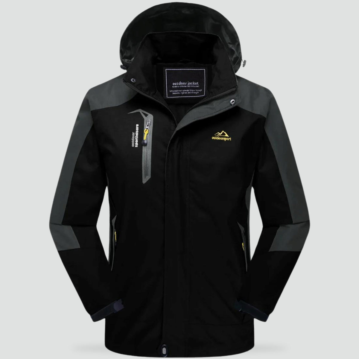 Outdoor Jacket for Women with Wind and Water Resistance