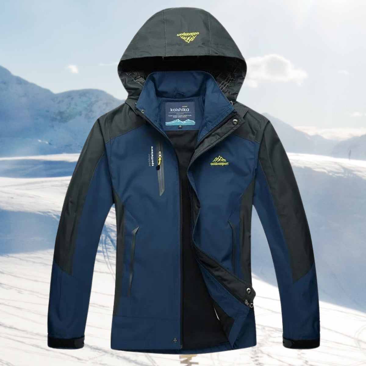 Outdoor Jacket for Women with Wind and Water Resistance
