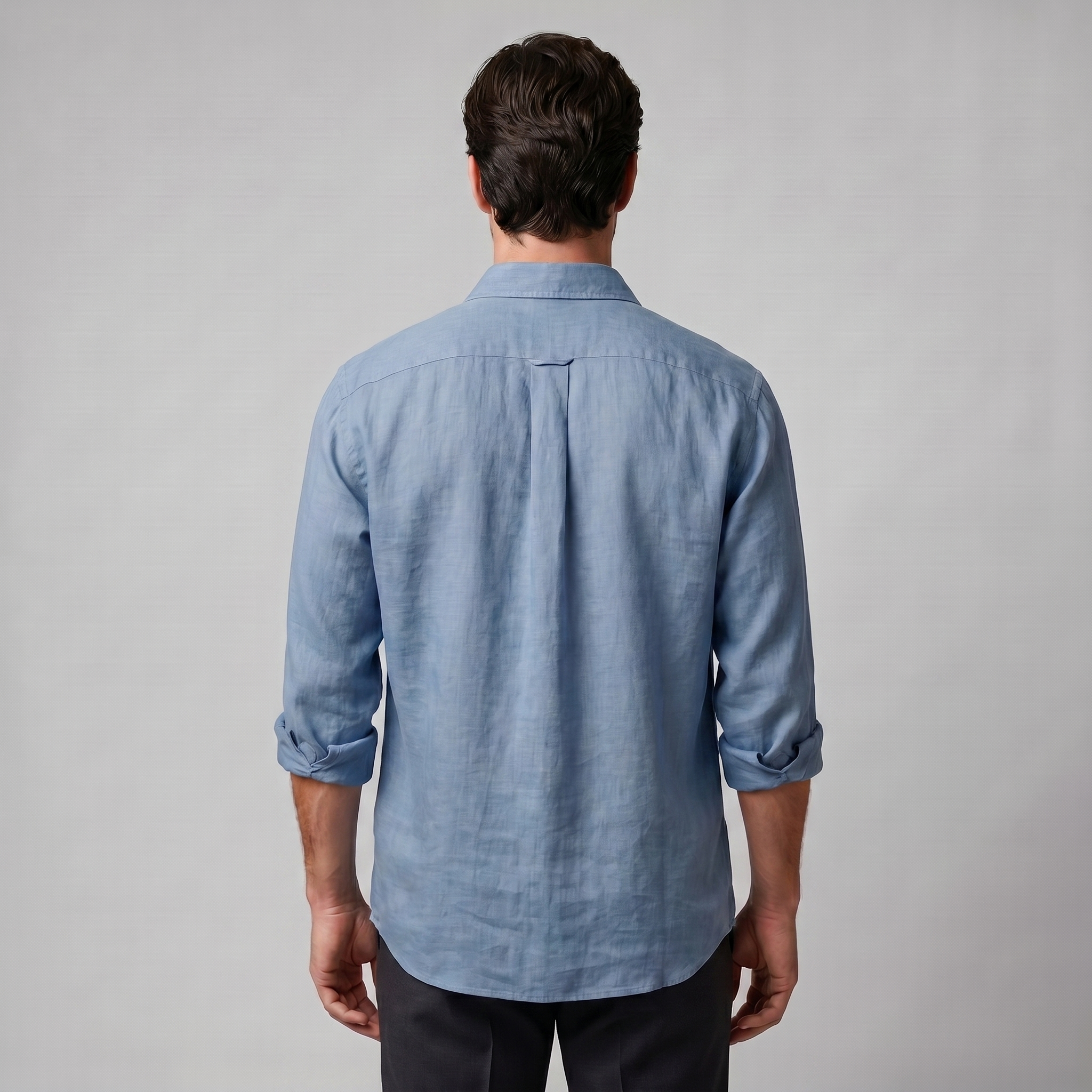 Men's Oversized Long Sleeve Casual Shirt