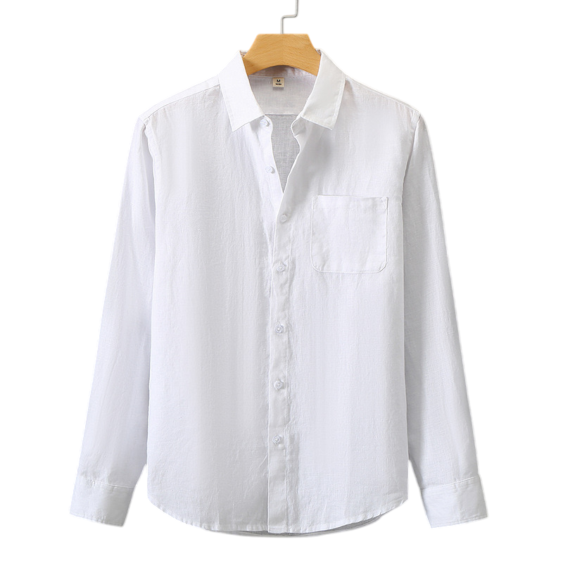 Shirt Long Sleeves Men Comfort Casual
