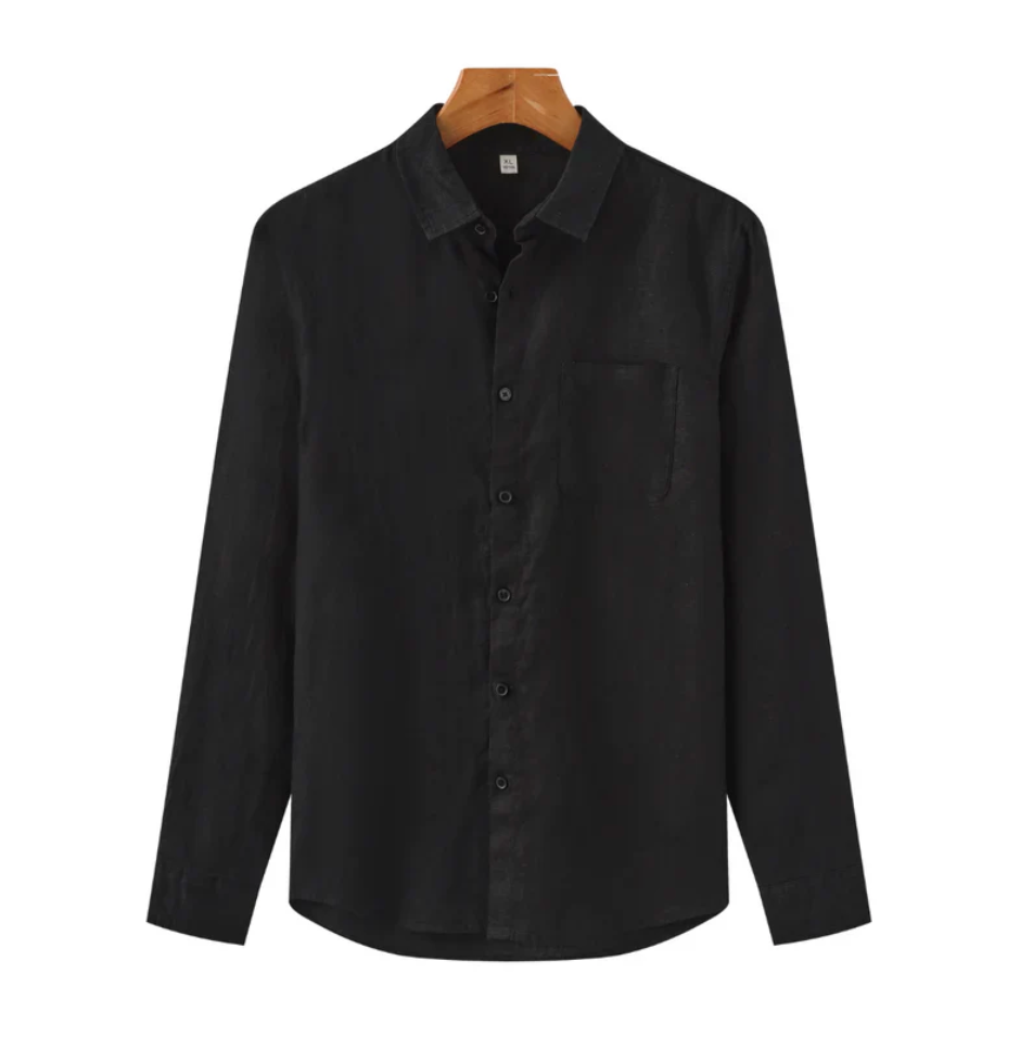 Shirt Long Sleeves Men Comfort Casual
