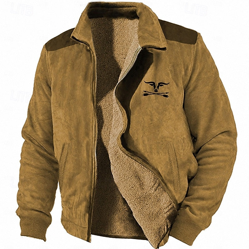 Rhodes | Cozy Fleece-Lined Stand Collar Jacket