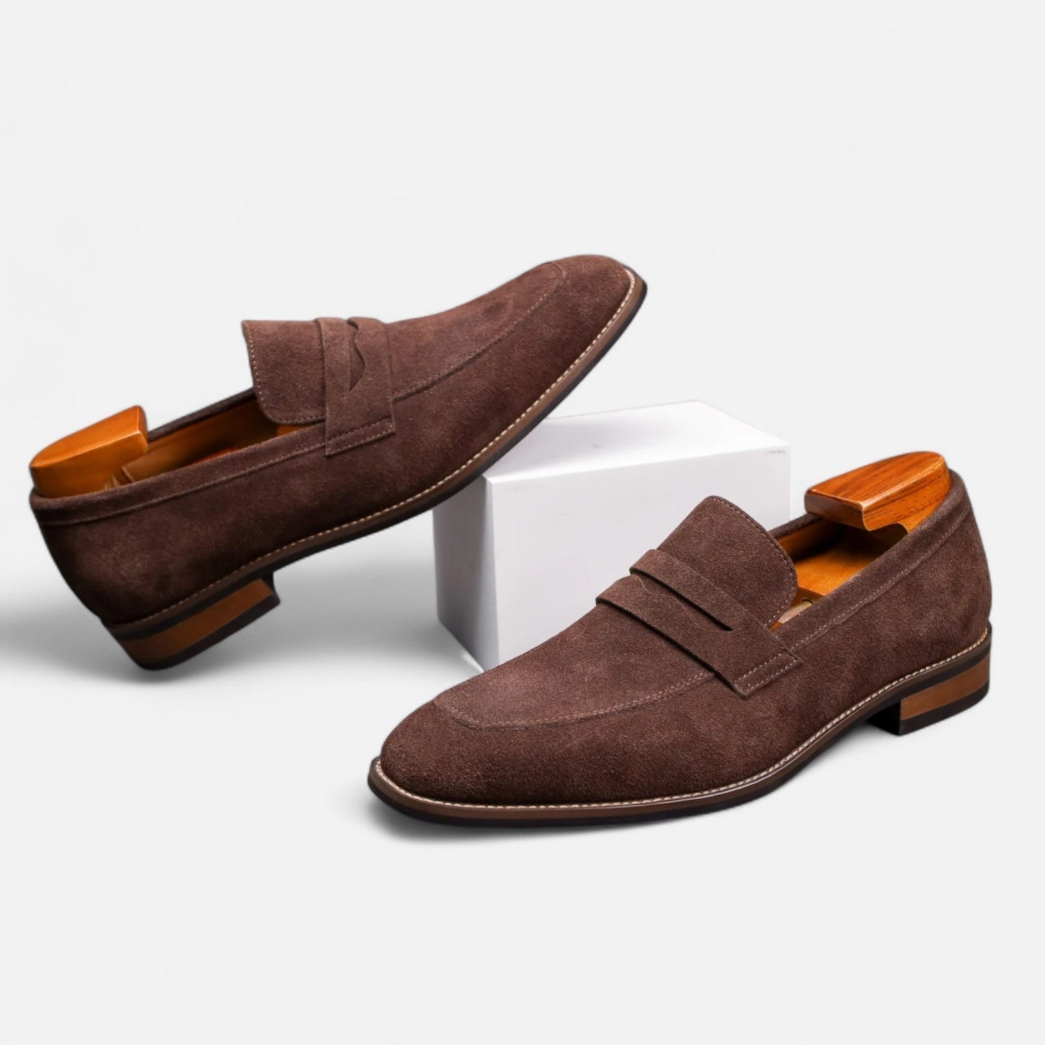 Men's Penny Loafers Slip-On Classic Casual