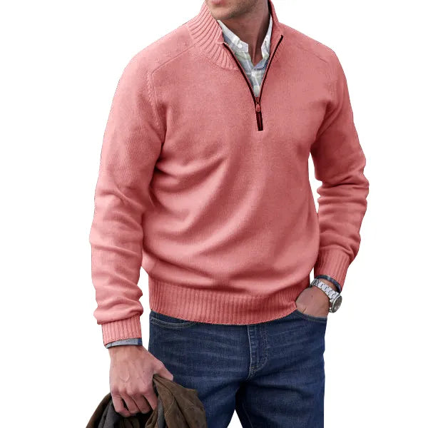 Men's Half-Zip Sweater | Luxurious, Comfortable and Effortlessly Stylish
