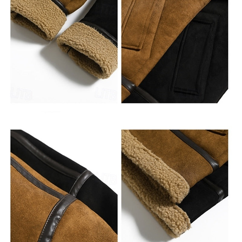 Holden | Utility Jacket with Sherpa Collar