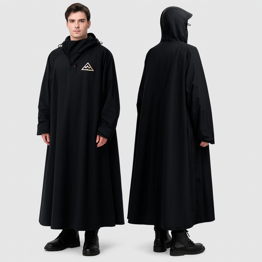 Long Rain Poncho | Waterproof, Comfortable and Suitable for Him and Her