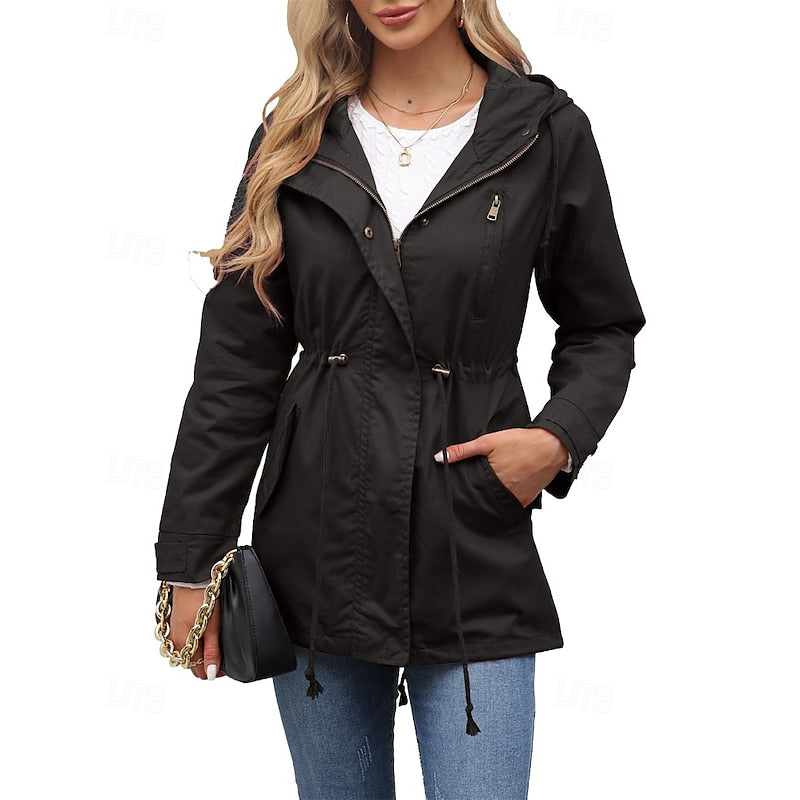 Matilda | Longline Utility Coat with Hood