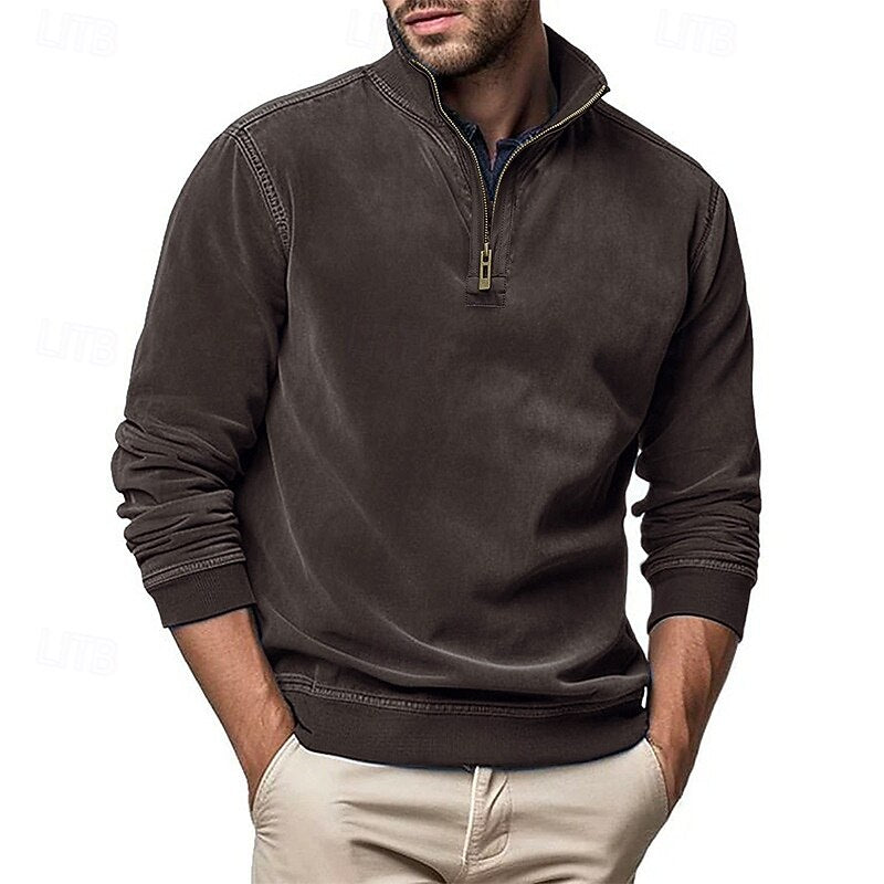 Holden | Elegant Quarter-Zip Pullover