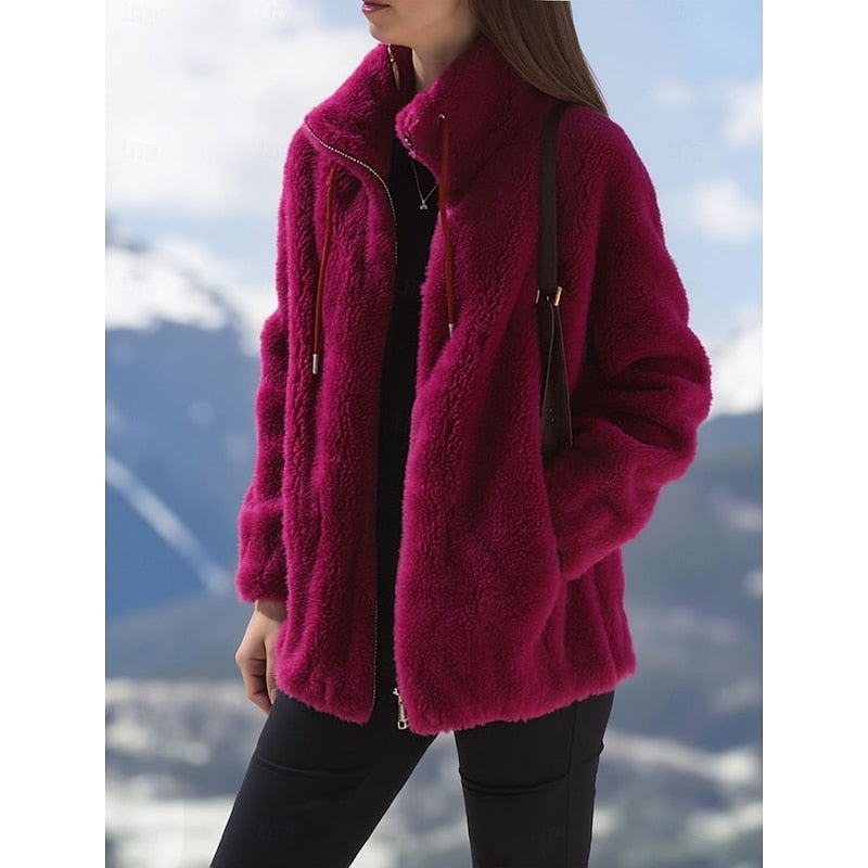 Marnie | Cozy Stand-Collar Zip-Up Jacket