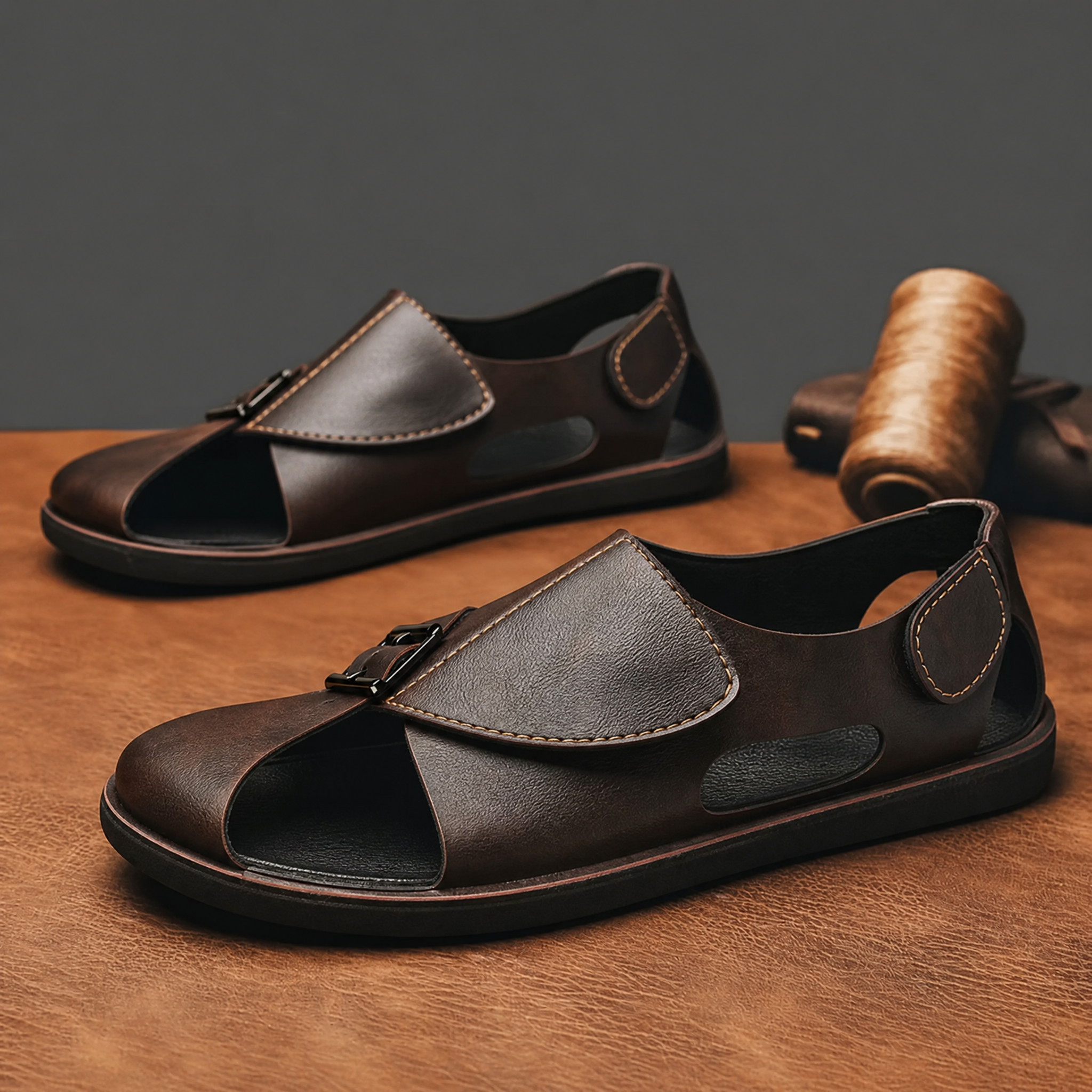 Santino Genuine Leather Sandals