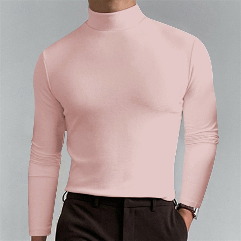 Landon | Elegant Mock-Neck Turtleneck