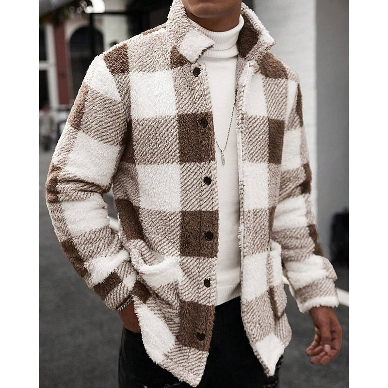 Bruno | Cozy Checked Jacket