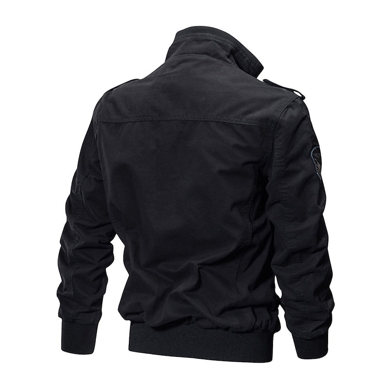 Franklin | Classic Military-Inspired Bomber Jacket