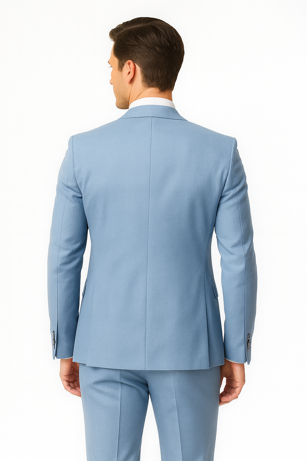 Slim Fit Blazer and Trouser Set for Men - Summer