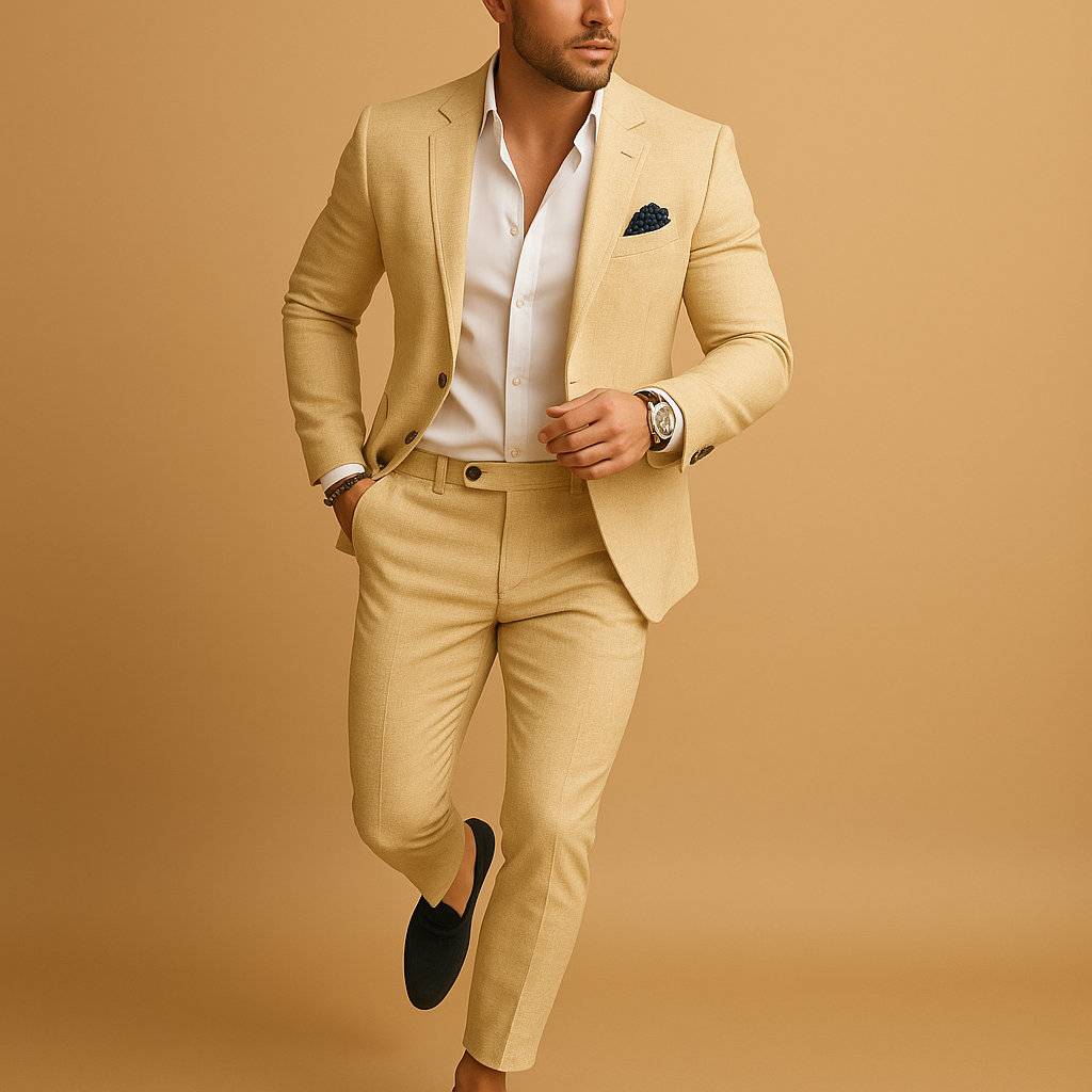 Men's Slim Fit Suit | Blazer and Trousers for Formal Occasions