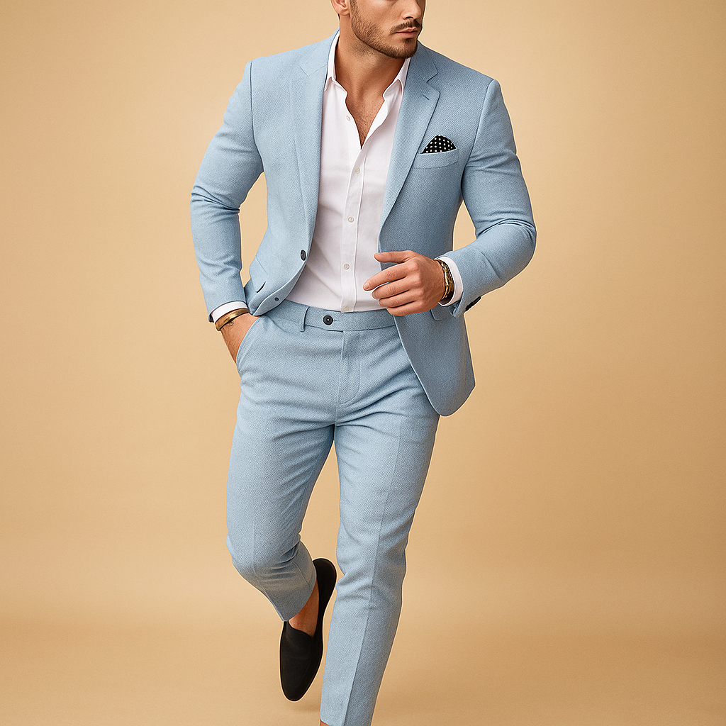 Men's Slim Fit Suit | Blazer and Trousers for Formal Occasions
