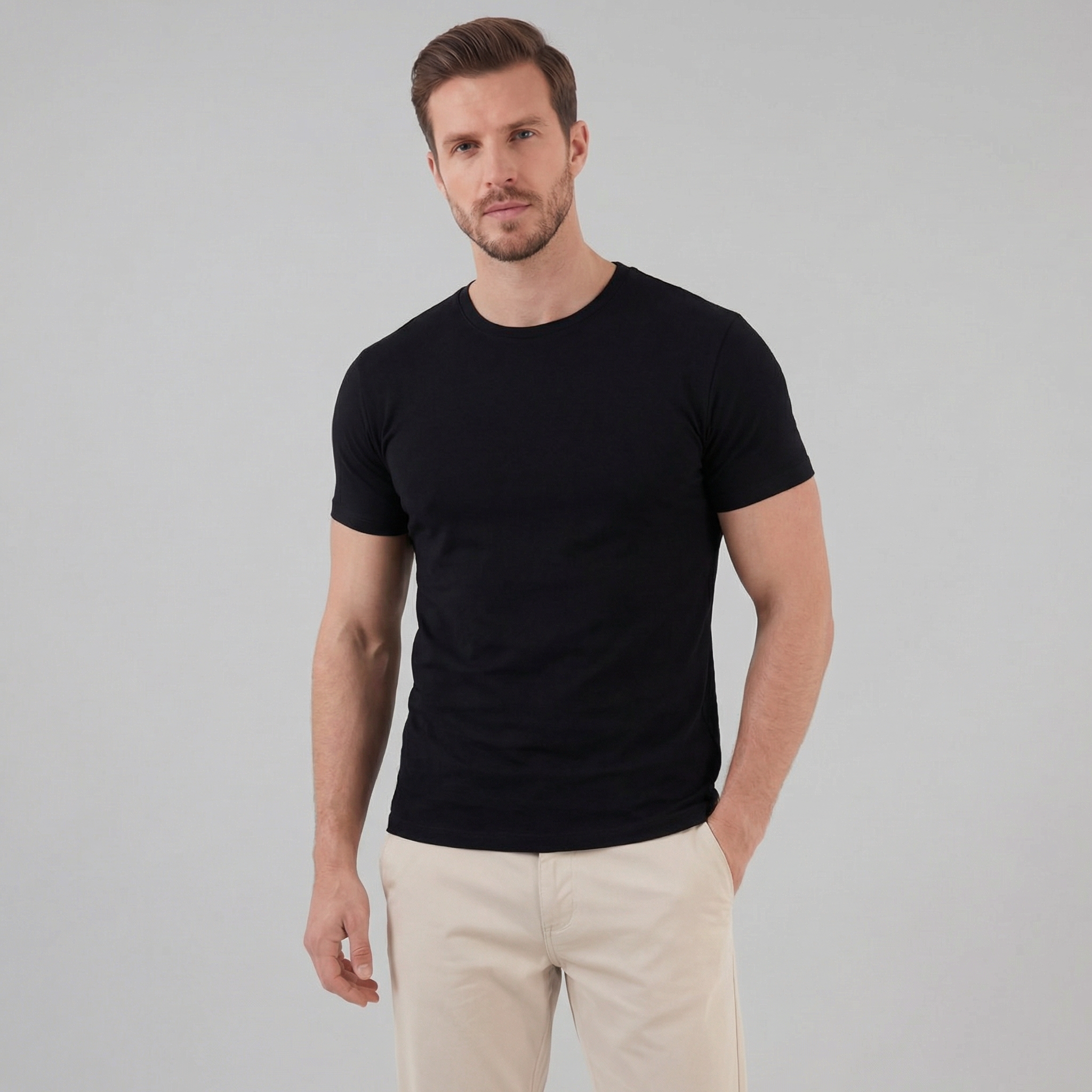 Slim Fit T-Shirt for Men Casual