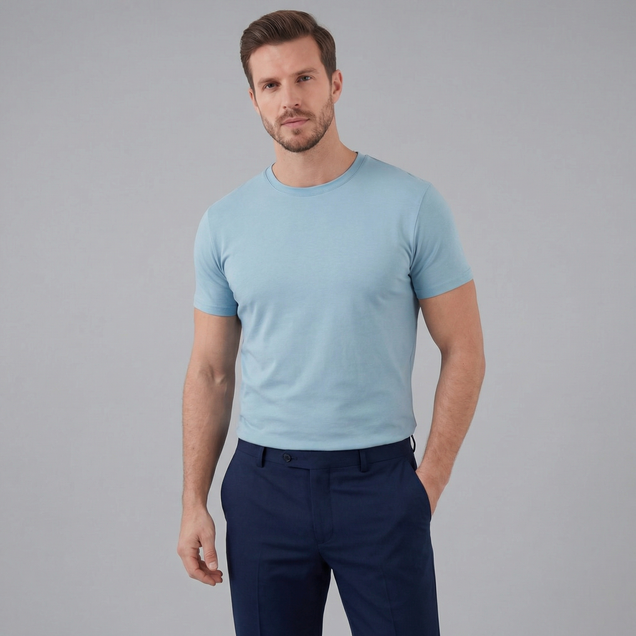 Slim Fit T-Shirt for Men Casual