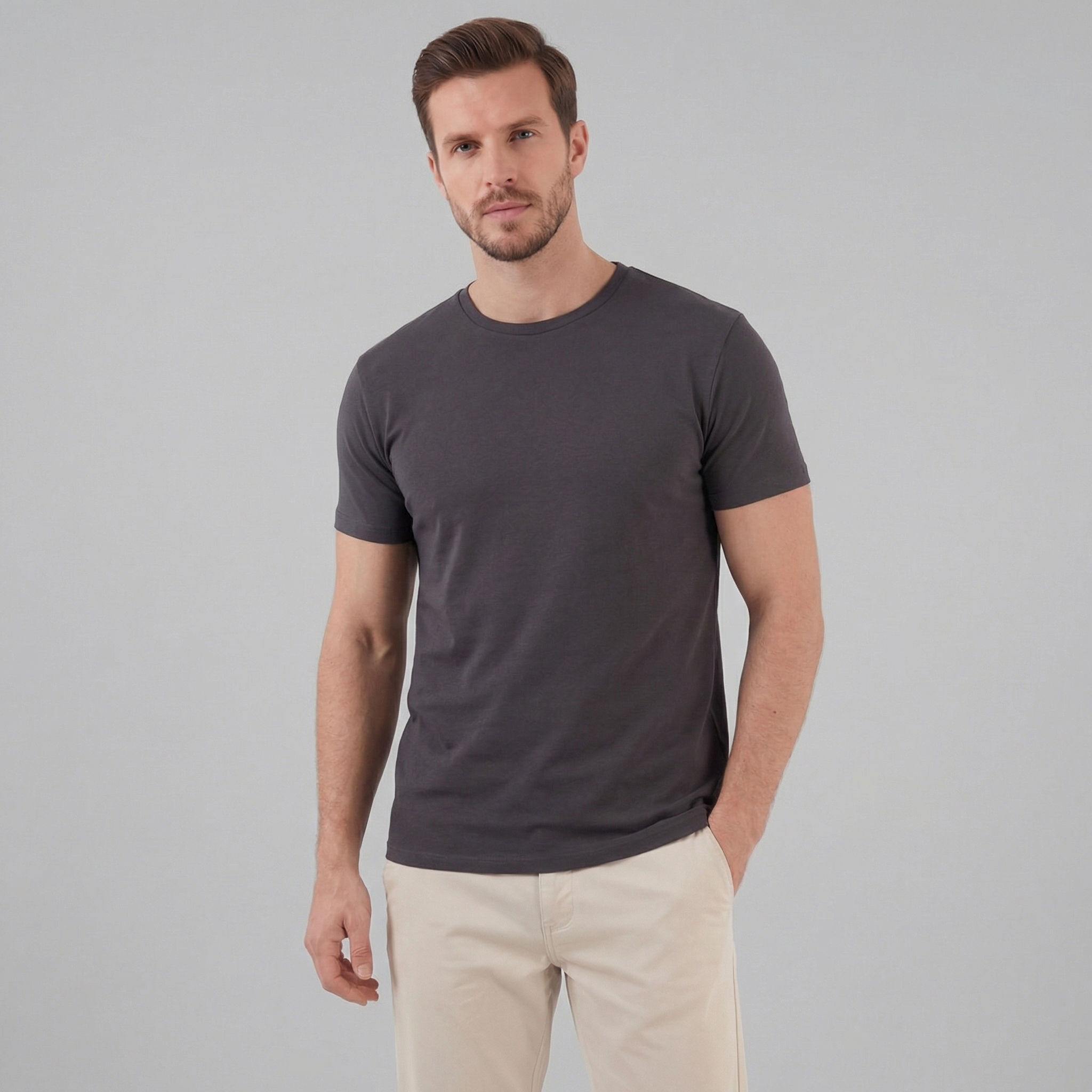 Slim Fit T-Shirt for Men Casual