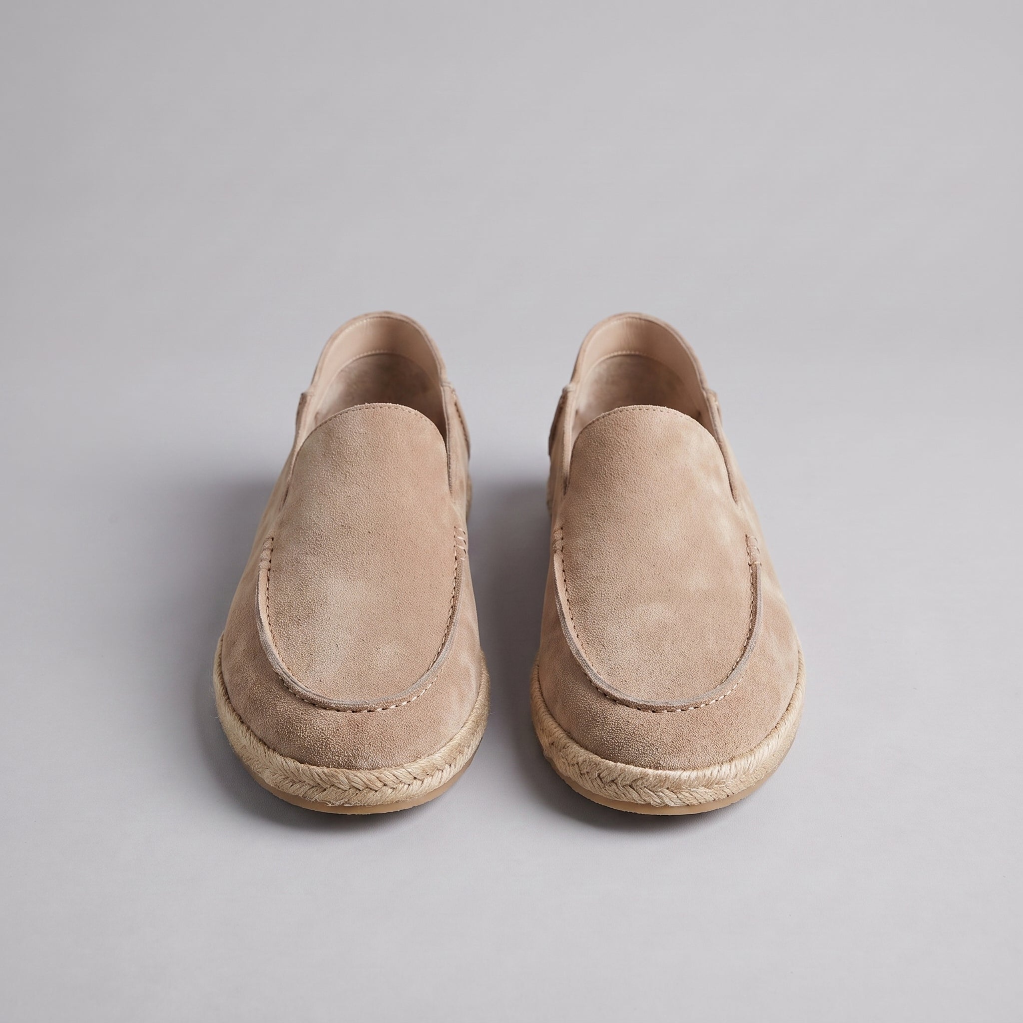 Suede Espadrille Loafers for Men Casual Summer