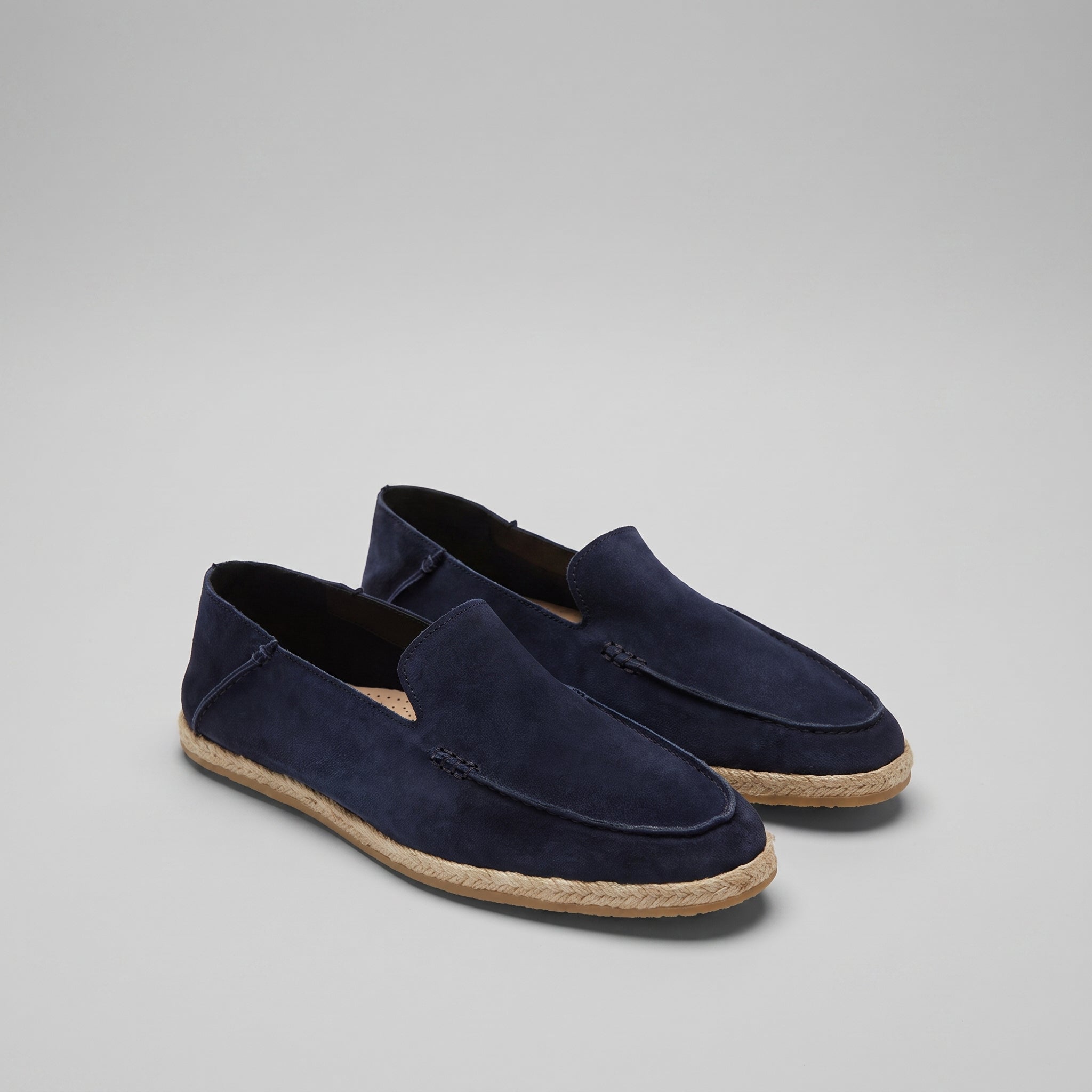Suede Espadrille Loafers for Men Casual Summer