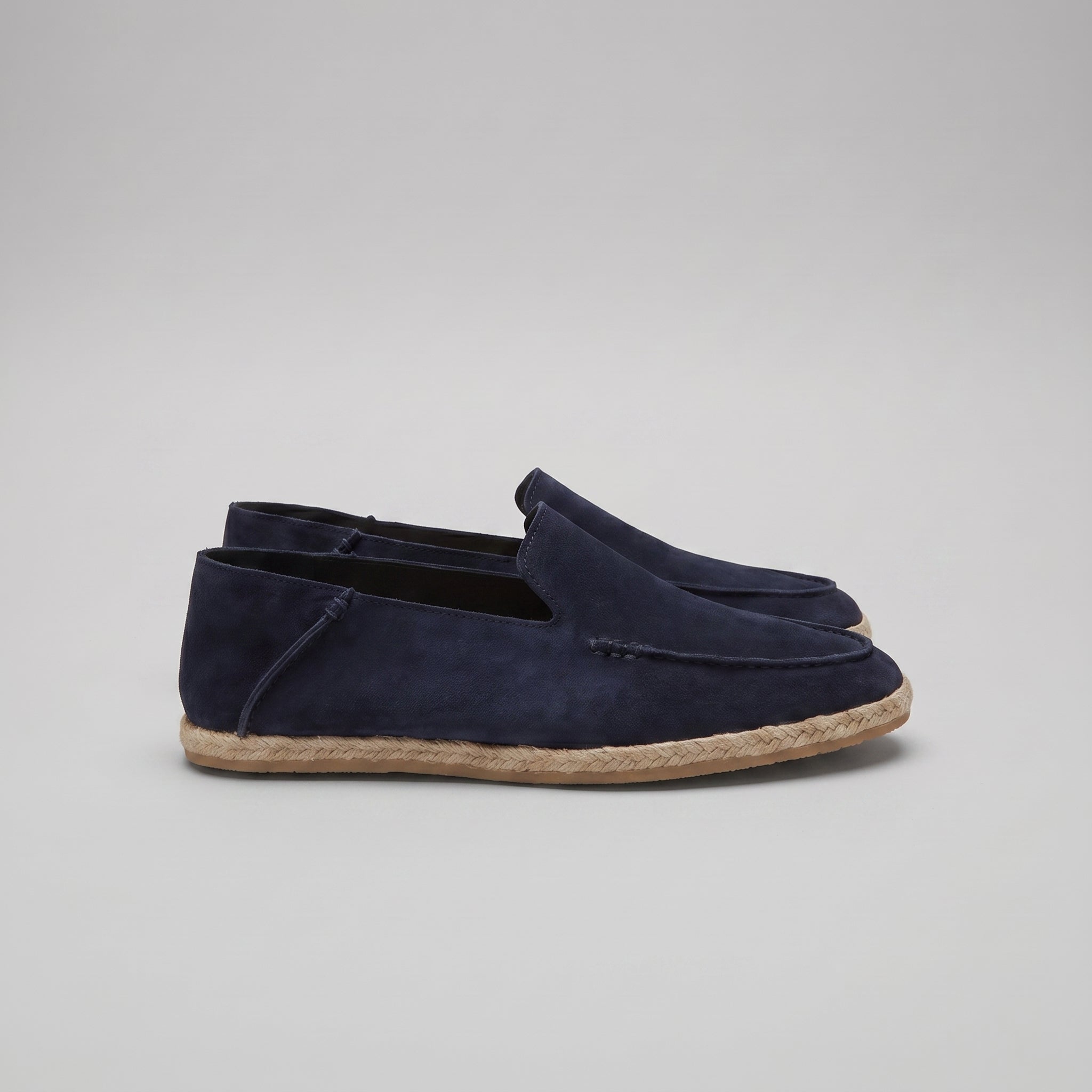 Suede Espadrille Loafers for Men Casual Summer