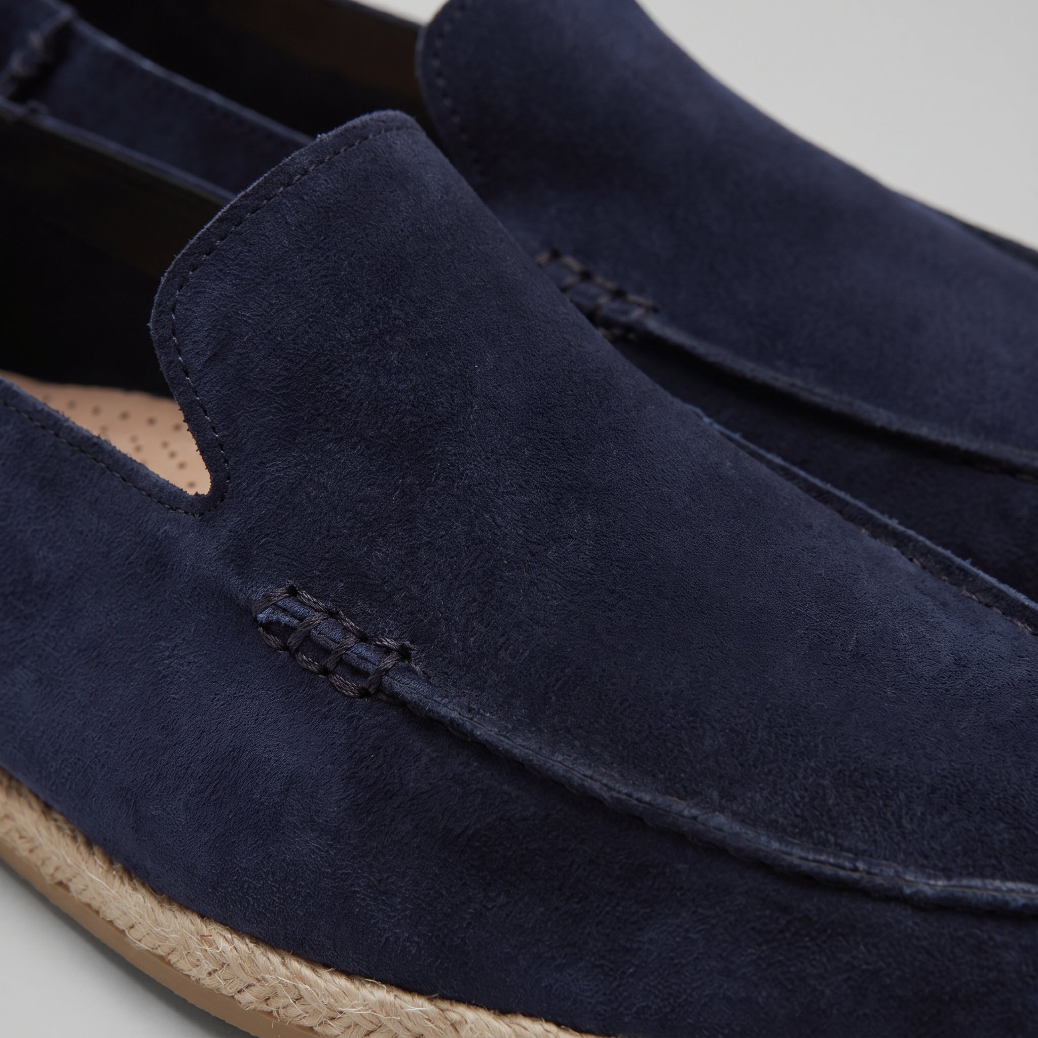 Suede Espadrille Loafers for Men Casual Summer