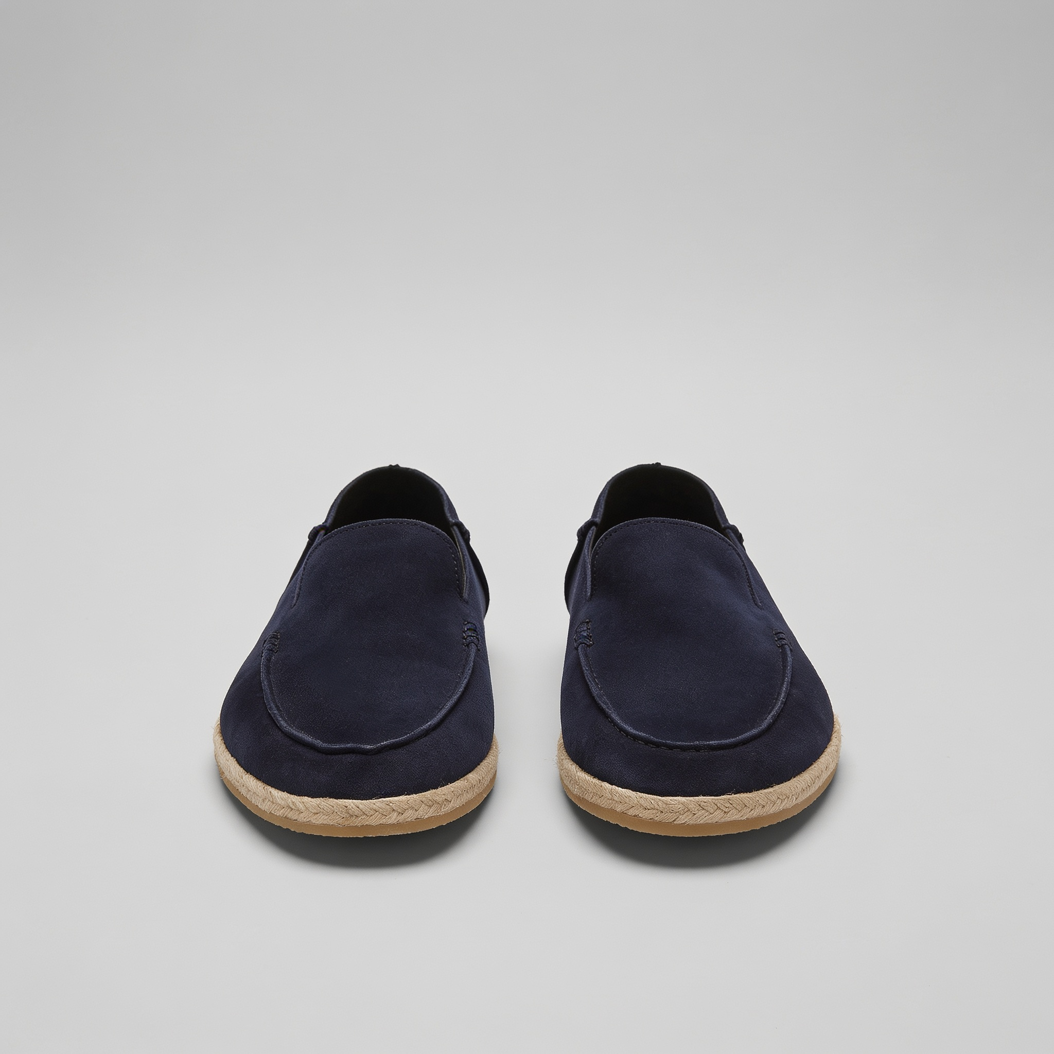Suede Espadrille Loafers for Men Casual Summer