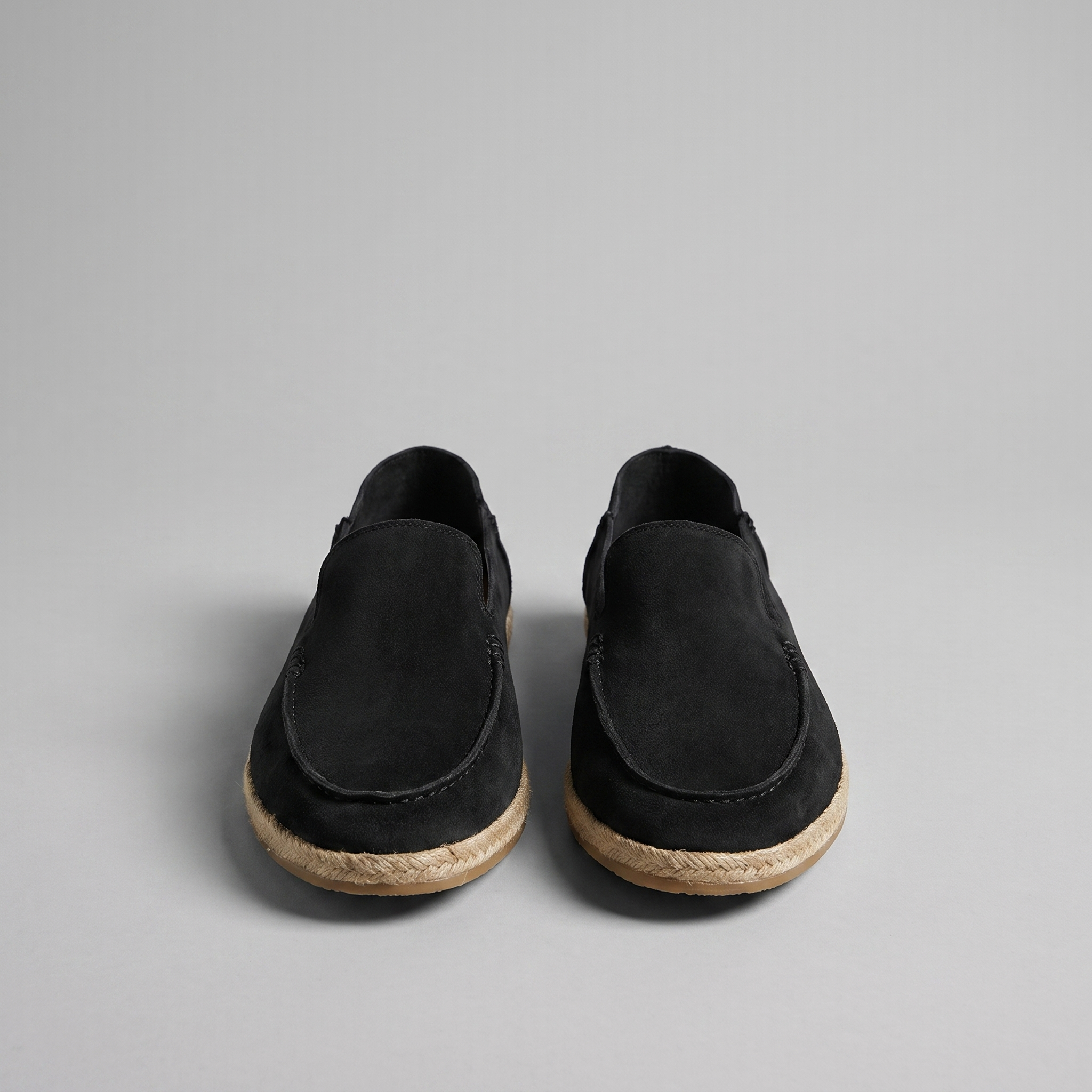 Suede Espadrille Loafers for Men Casual Summer