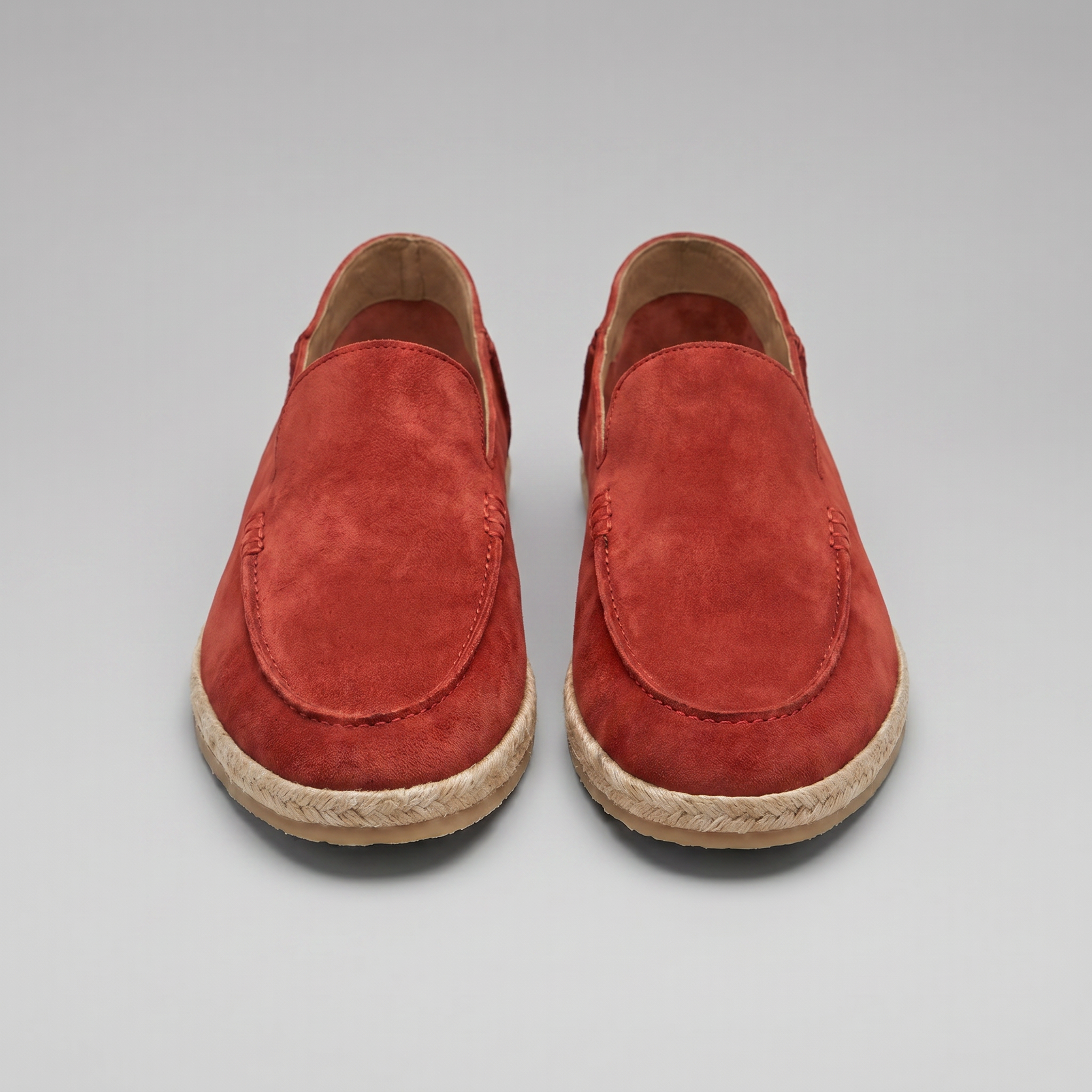 Suede Espadrille Loafers for Men Casual Summer
