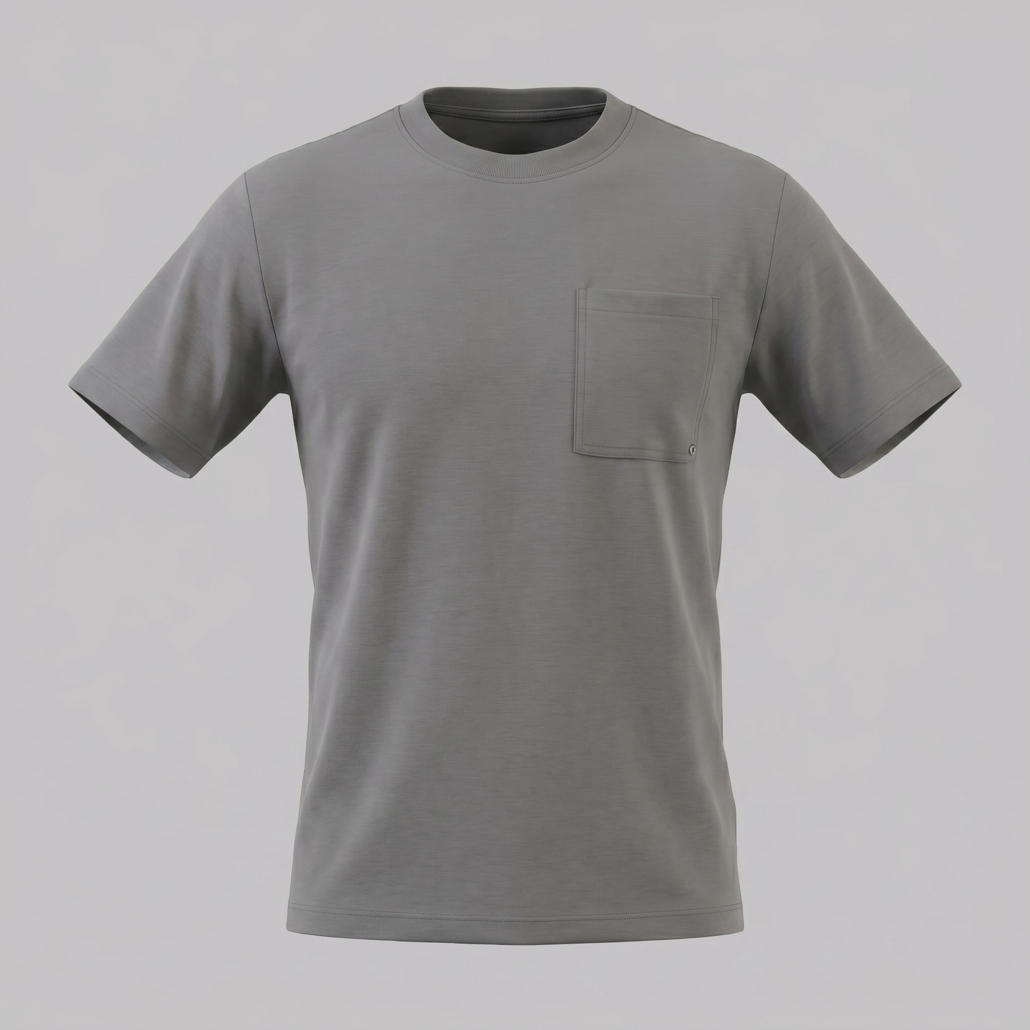 Men's Relaxed Fit Chest Pocket Casual T-Shirt