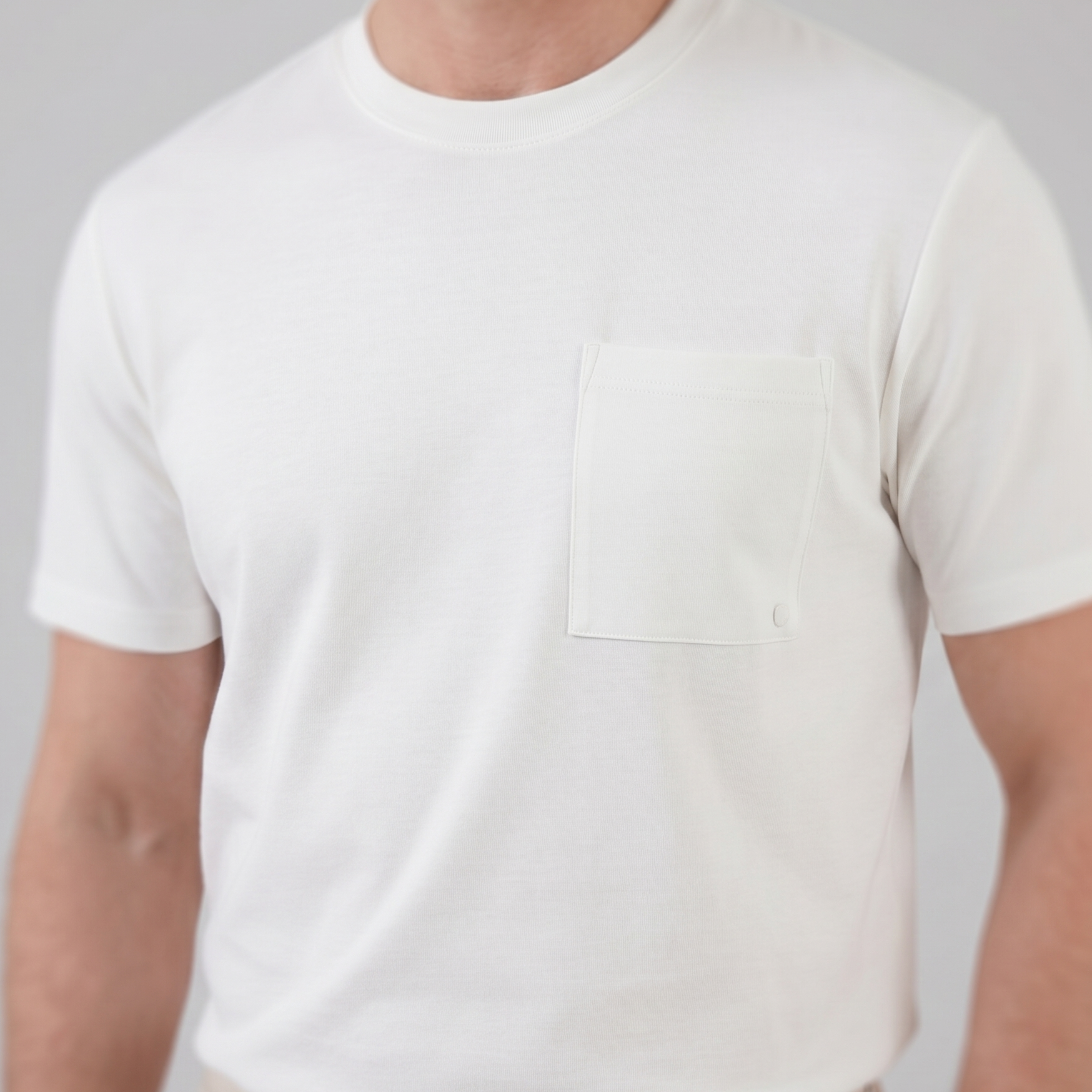 Men's Relaxed Fit Chest Pocket Casual T-Shirt